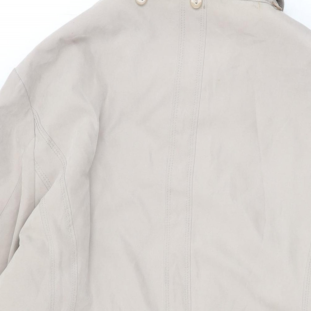 Womens UK Size 16 Eliza Gray Grey Overcoat