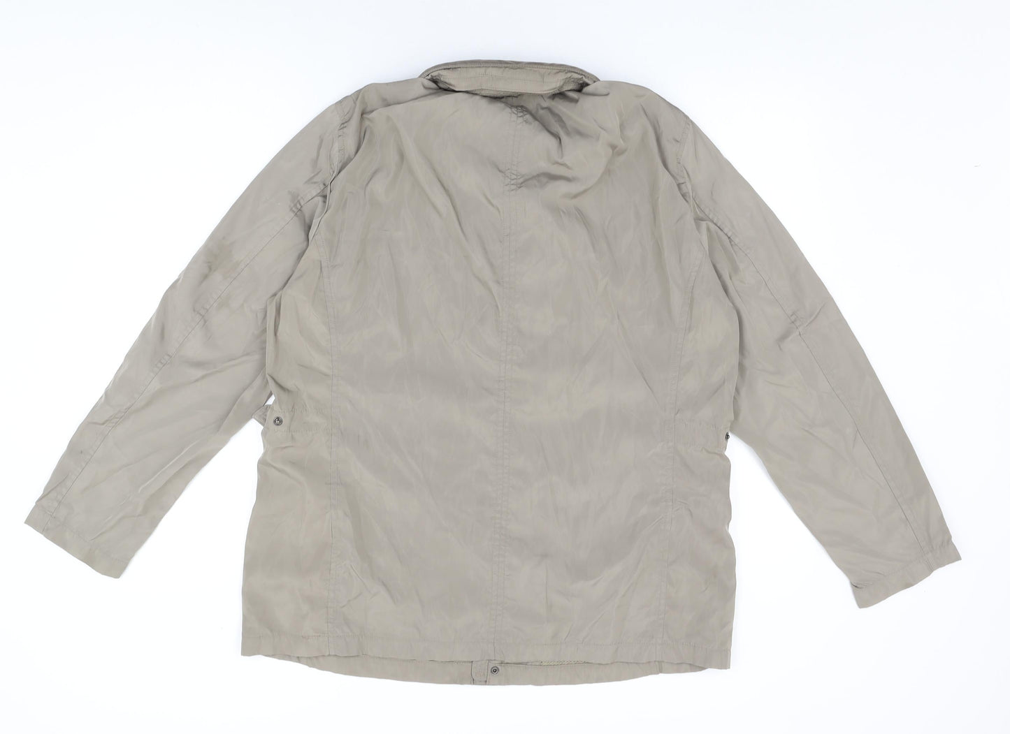 Danteitaliana Womens Beige Jacket Coat Size L Zip