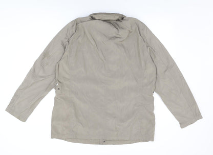 Danteitaliana Womens Beige Jacket Coat Size L Zip