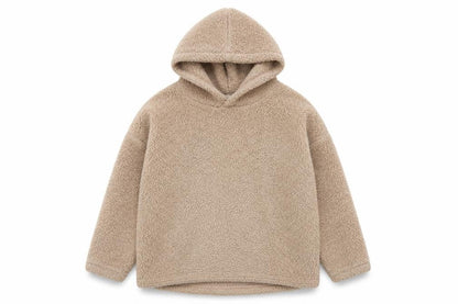New Look Womens Beige Polyester Pullover Hoodie Size 14 Pullover