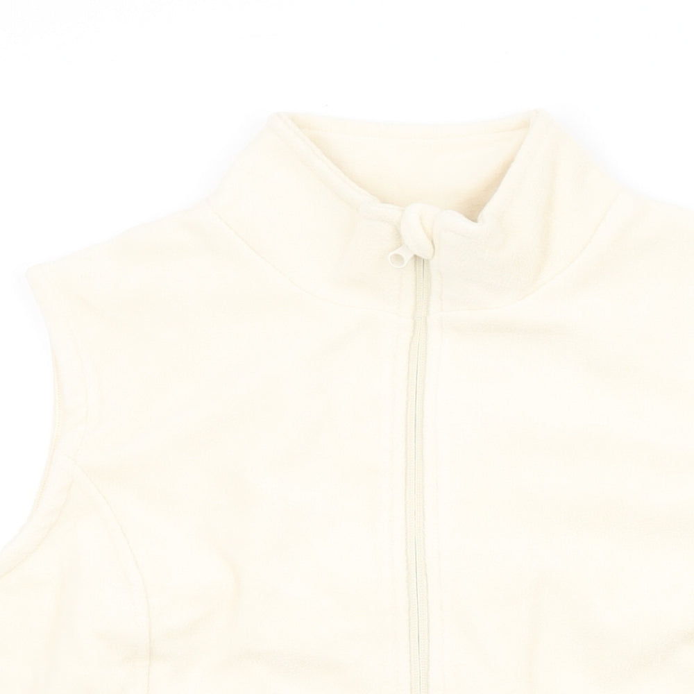 Womens UK Size 14 Damart Ivory Gilet