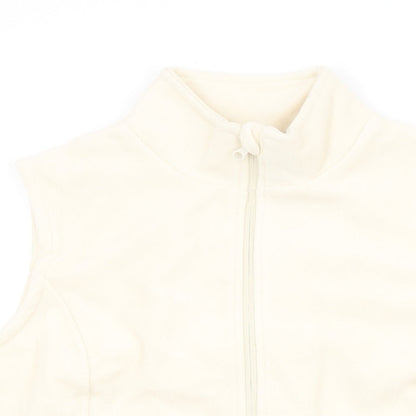 Womens UK Size 14 Damart Ivory Gilet