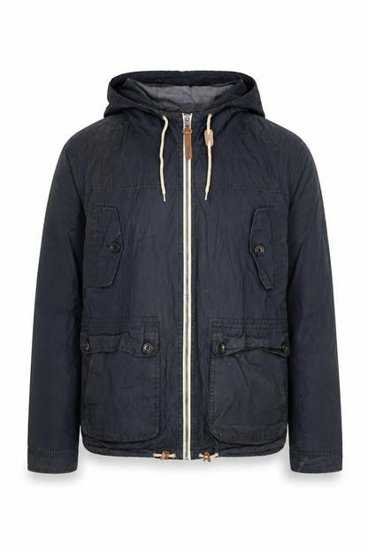 Mens UK Size L Burton Blue Rain Coat