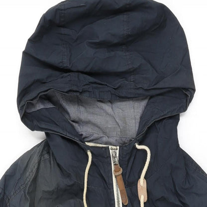 Mens UK Size L Burton Blue Rain Coat