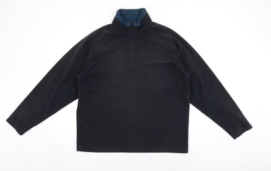 Mens UK Size M Marks and Spencer Blue Pullover Sweatshirt