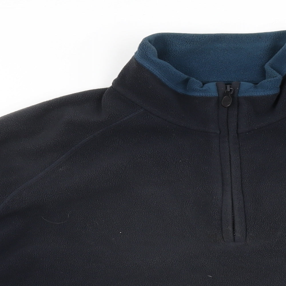 Mens UK Size M Marks and Spencer Blue Pullover Sweatshirt