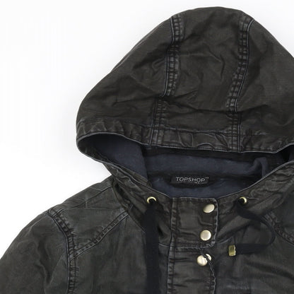 Womens UK Size 8 Topshop Black Jacket