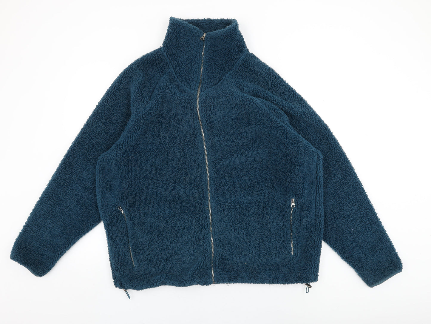 Mens UK Size M ASOS Blue Full Zip Sweatshirt