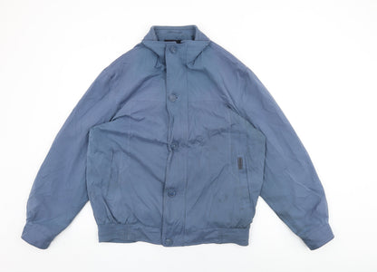 Mens UK Size M Bosideng Blue Bomber Jacket