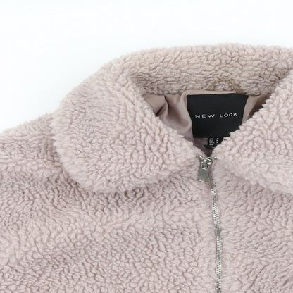 Womens UK Size M New Look Pink Jacket