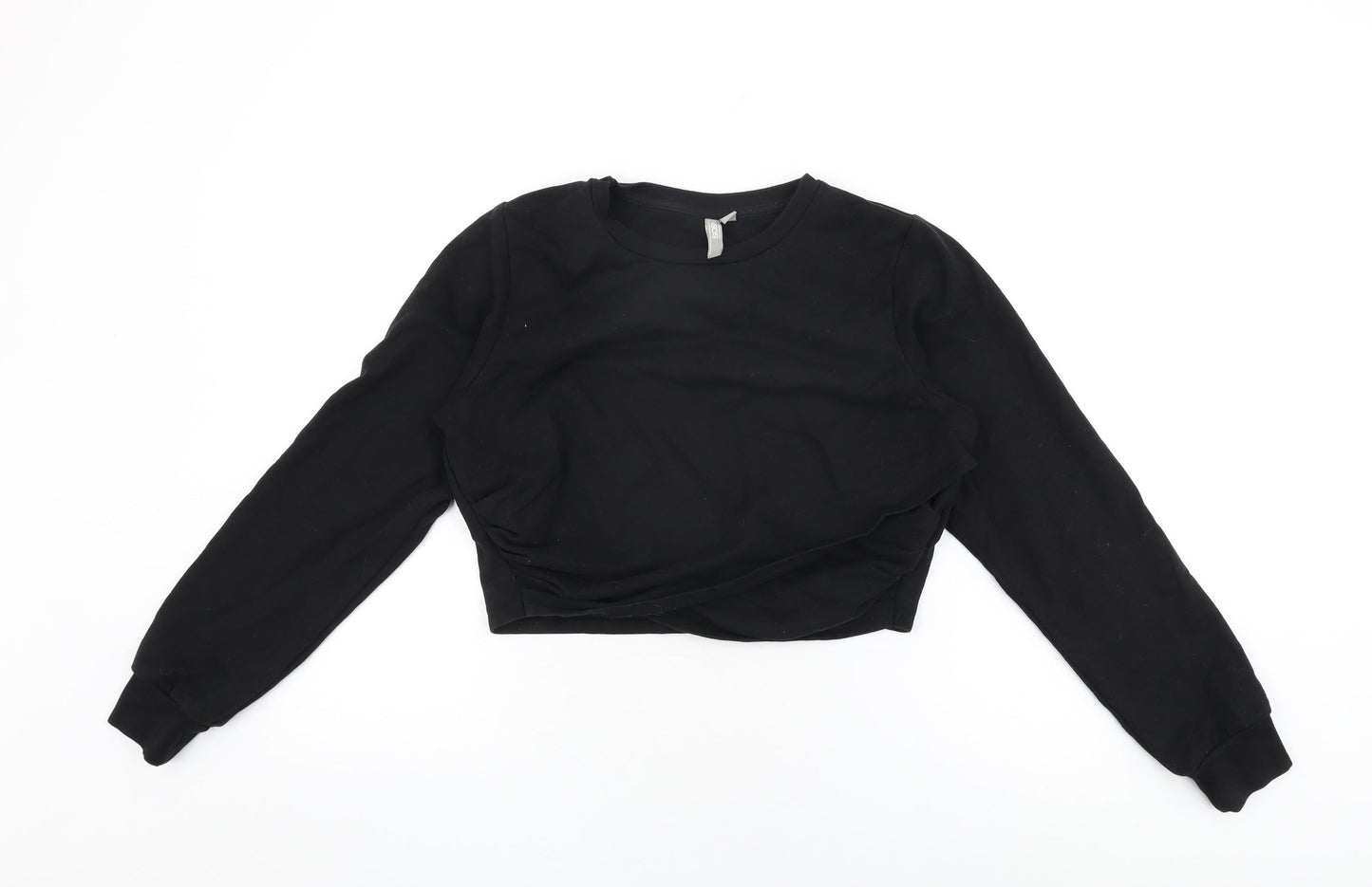 Womens UK Size 10 ASOS Black Pullover Sweatshirt