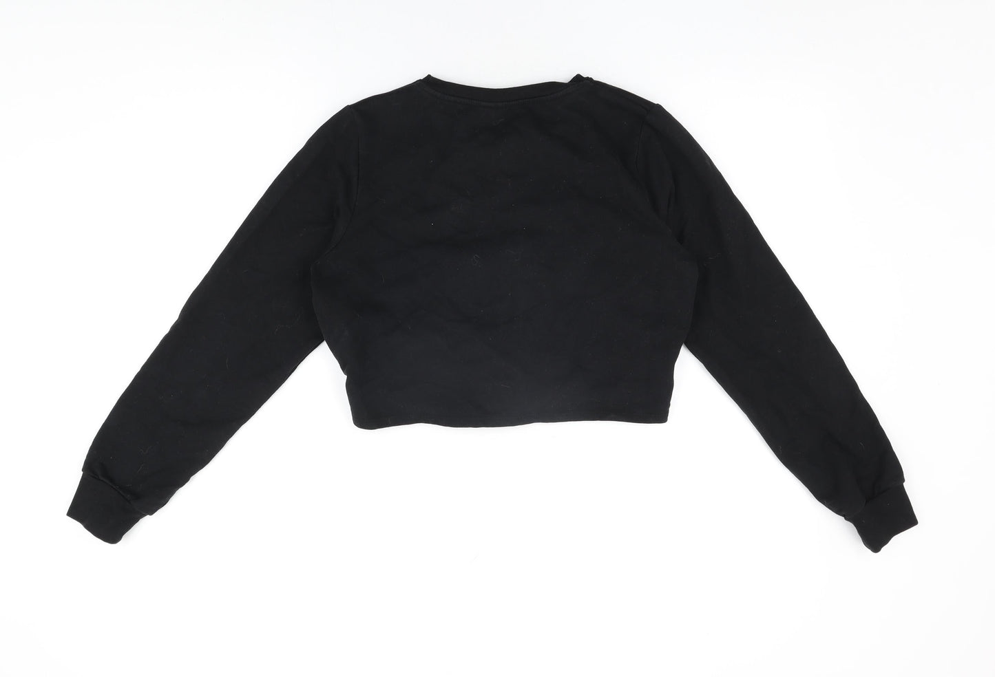 Womens UK Size 10 ASOS Black Pullover Sweatshirt