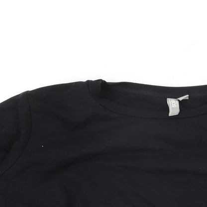 Womens UK Size 10 ASOS Black Pullover Sweatshirt