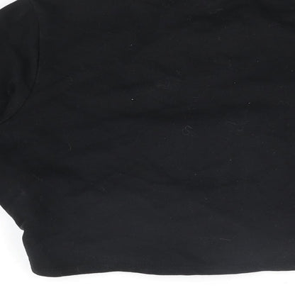 Womens UK Size 10 ASOS Black Pullover Sweatshirt