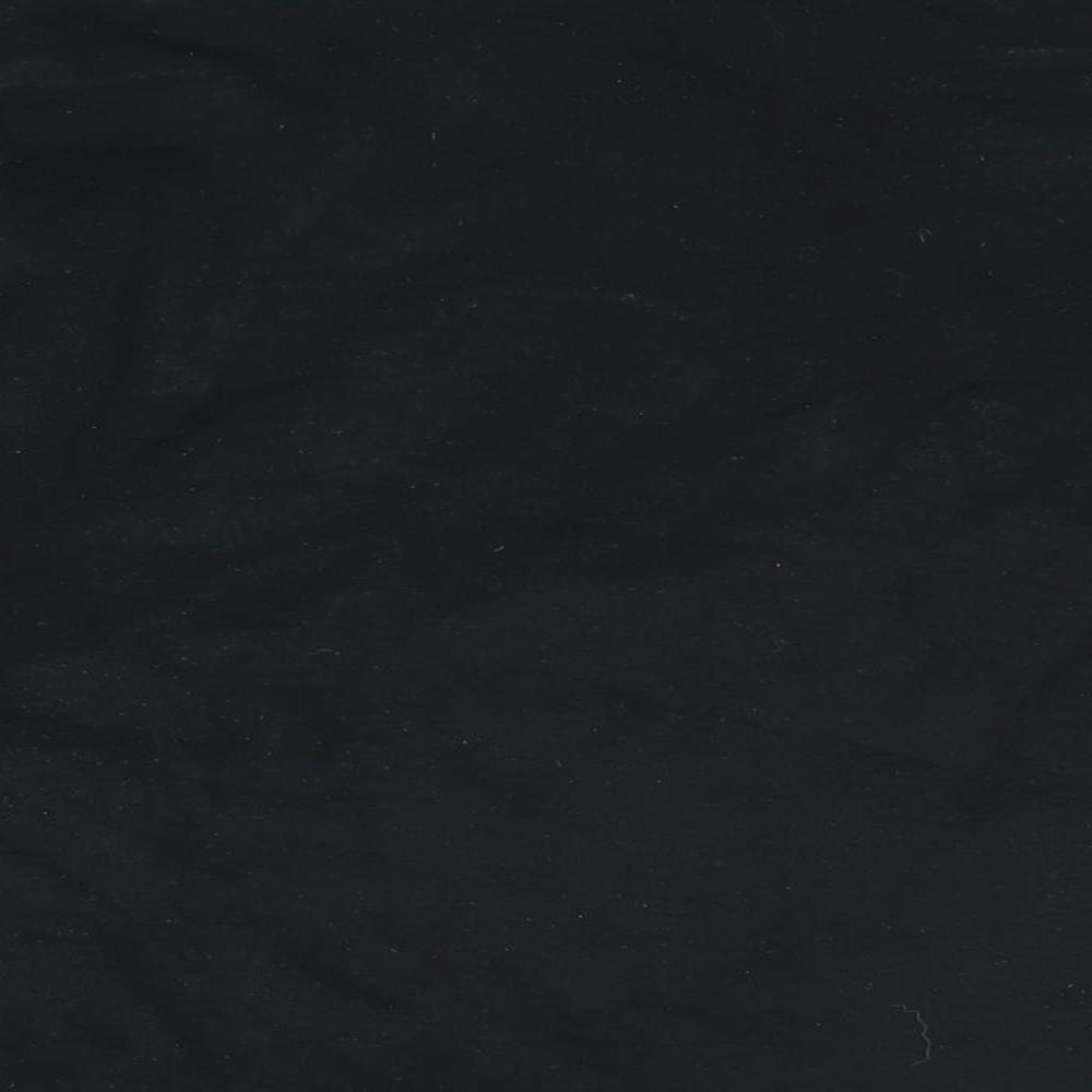 River Island Womens Black Cotton Pullover Sweatshirt Size L Pullover - Kim-Ye