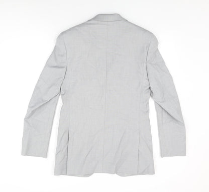 Mens UK Size 36 Marks and Spencer Regular Grey Suit Jacket