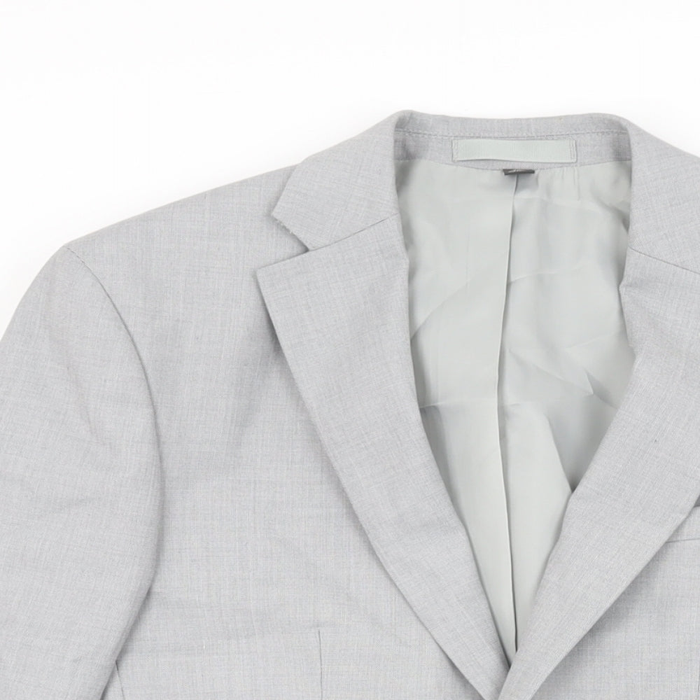 Mens UK Size 36 Marks and Spencer Regular Grey Suit Jacket