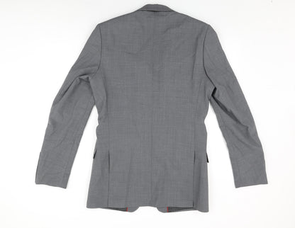 Mens UK Size 38 Marks and Spencer Regular Grey Suit Jacket