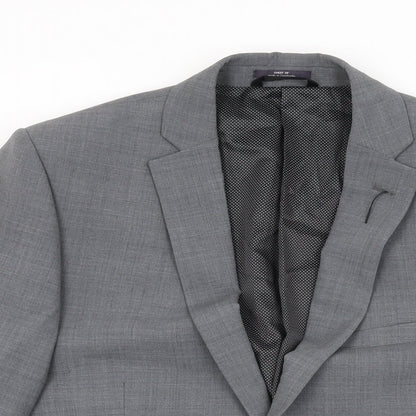 Mens UK Size 38 Marks and Spencer Regular Grey Suit Jacket