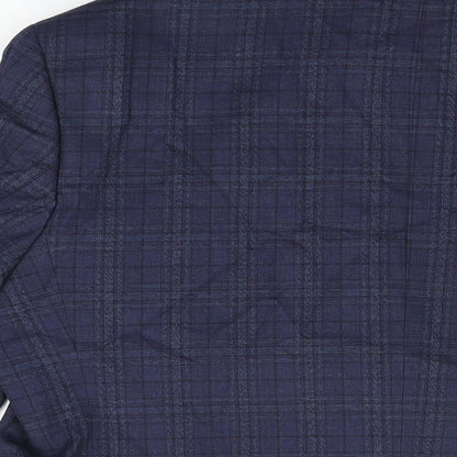 Mens UK Size 44 Marks and Spencer Regular Blue Suit Jacket