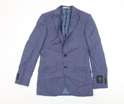Mens UK Size 36 Marks and Spencer Regular Blue Suit Jacket