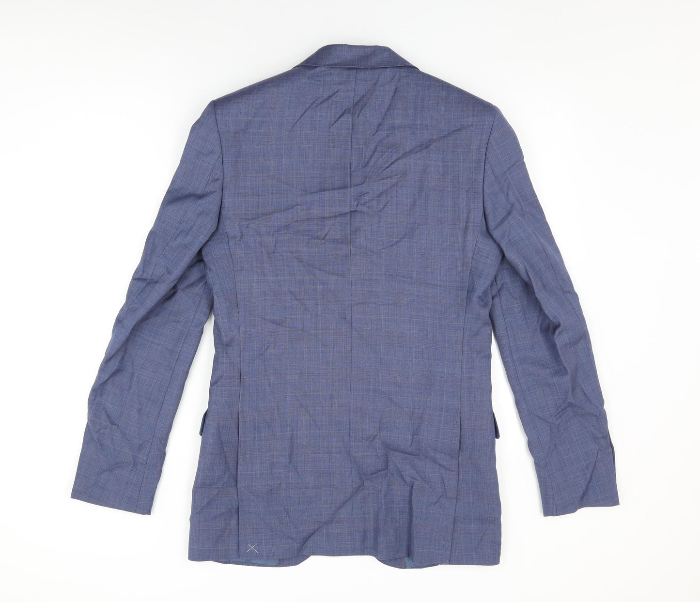 Mens UK Size 36 Marks and Spencer Regular Blue Suit Jacket
