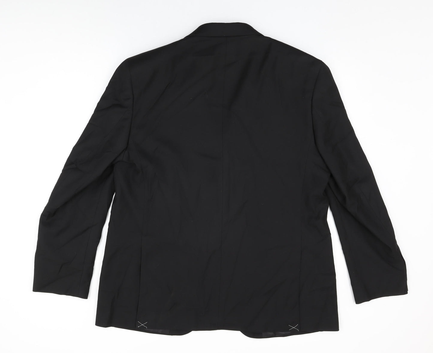 Mens UK Size 44 Marks and Spencer Regular Black Suit Jacket