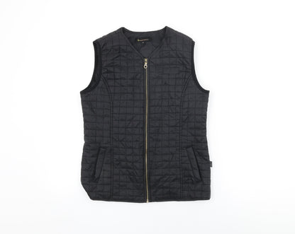 Womens UK Size S Marks and Spencer Black Gilet