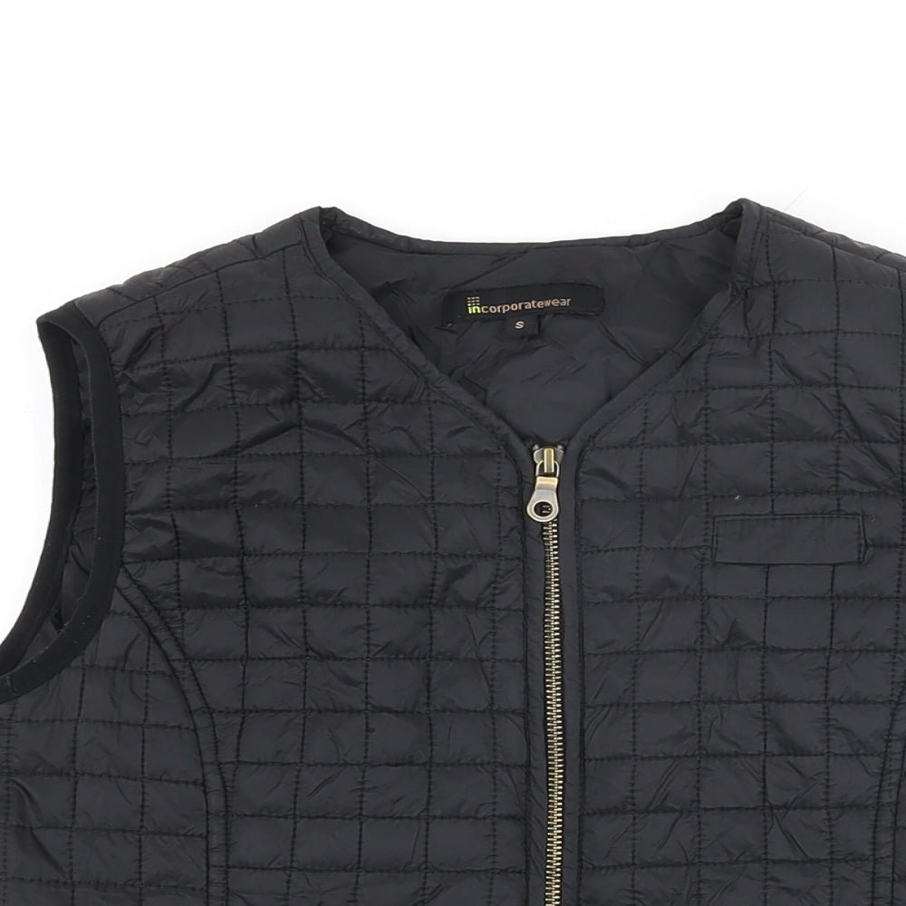 Womens UK Size S Marks and Spencer Black Gilet