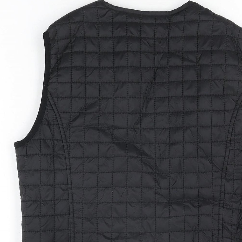 Womens UK Size S Marks and Spencer Black Gilet