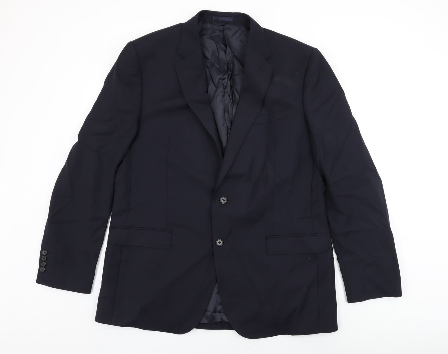 Mens UK Size 44 Marks and Spencer Regular Black Suit Jacket