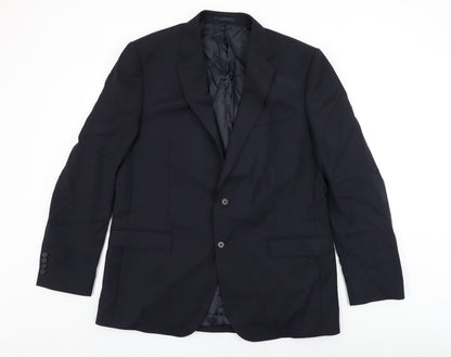 Mens UK Size 44 Marks and Spencer Regular Black Suit Jacket