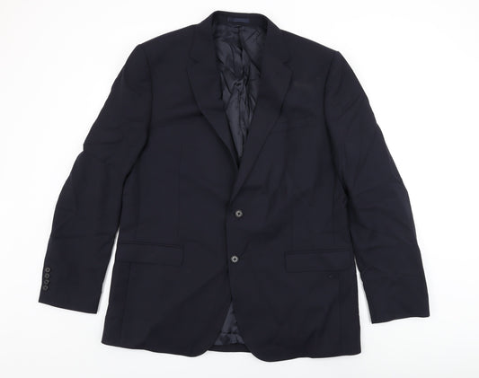 Mens UK Size 44 Marks and Spencer Regular Black Suit Jacket