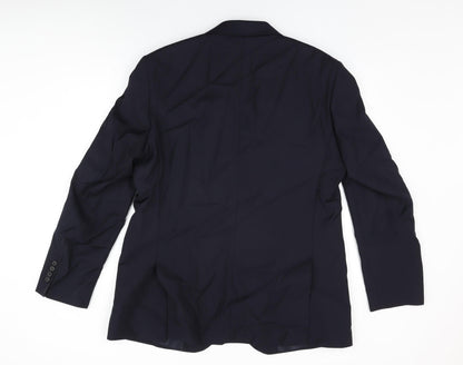 Mens UK Size 44 Marks and Spencer Regular Black Suit Jacket