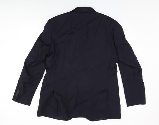 Mens UK Size 44 Marks and Spencer Regular Black Suit Jacket