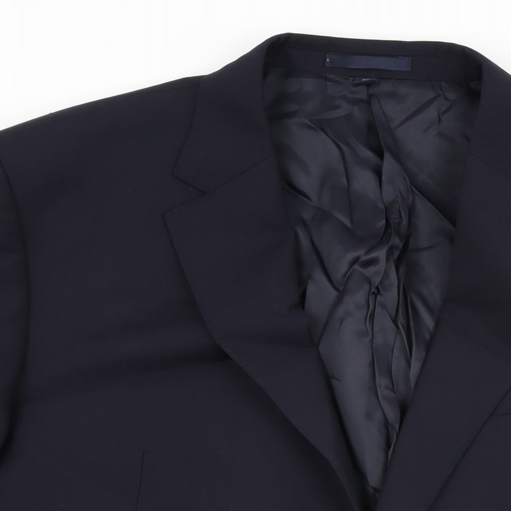 Mens UK Size 44 Marks and Spencer Regular Black Suit Jacket