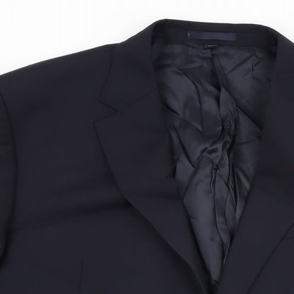 Mens UK Size 44 Marks and Spencer Regular Black Suit Jacket