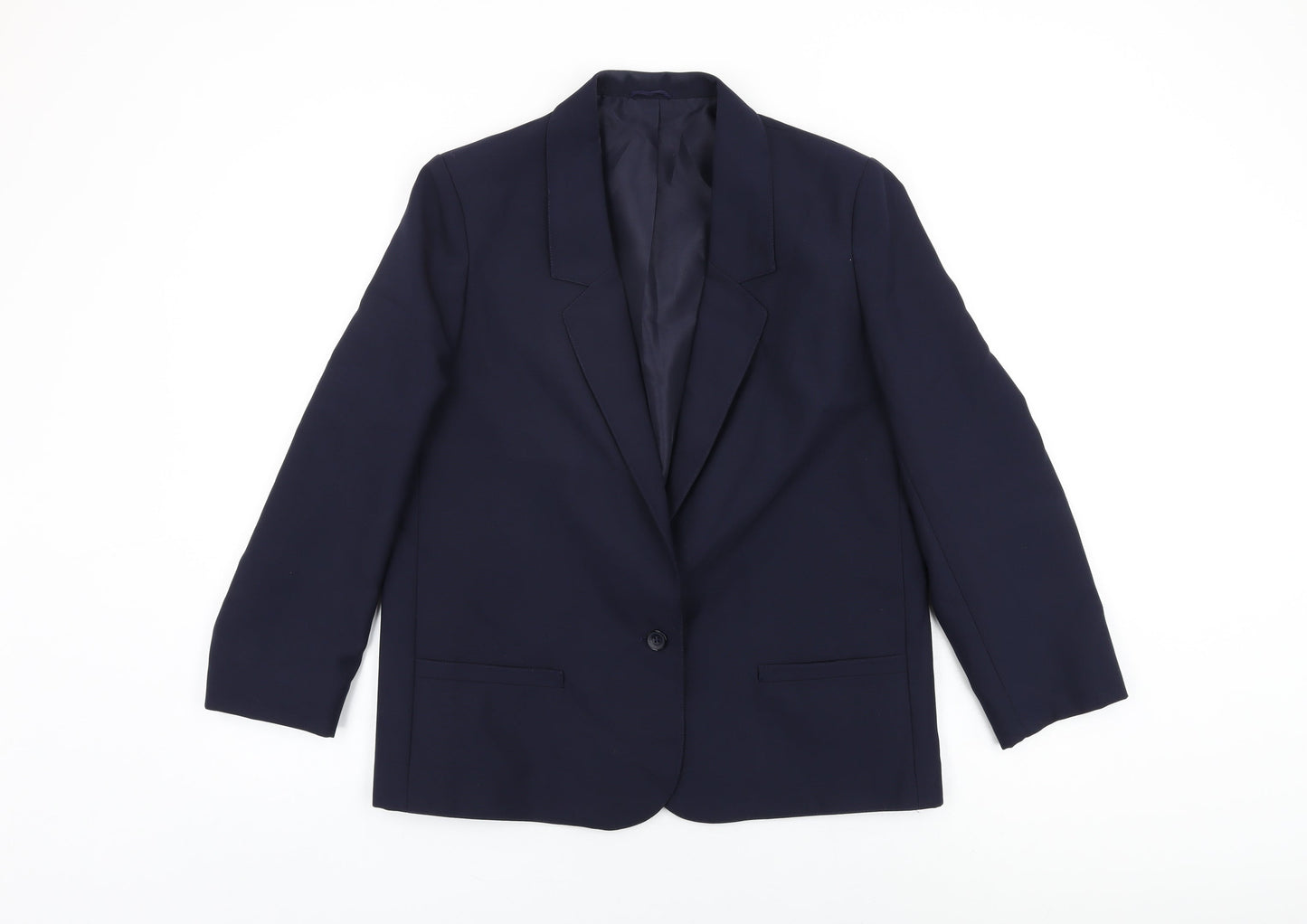 Womens UK Size 14 St Michael Blue Jacket
