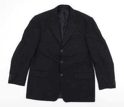 Mens UK Size 40 Westbrook Regular Black Suit Jacket