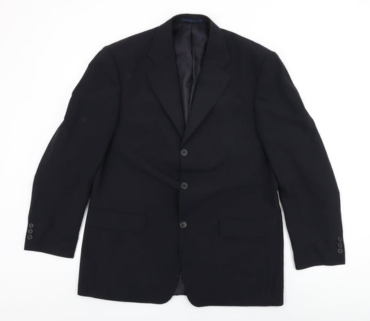 Mens UK Size 40 Westbrook Regular Black Suit Jacket