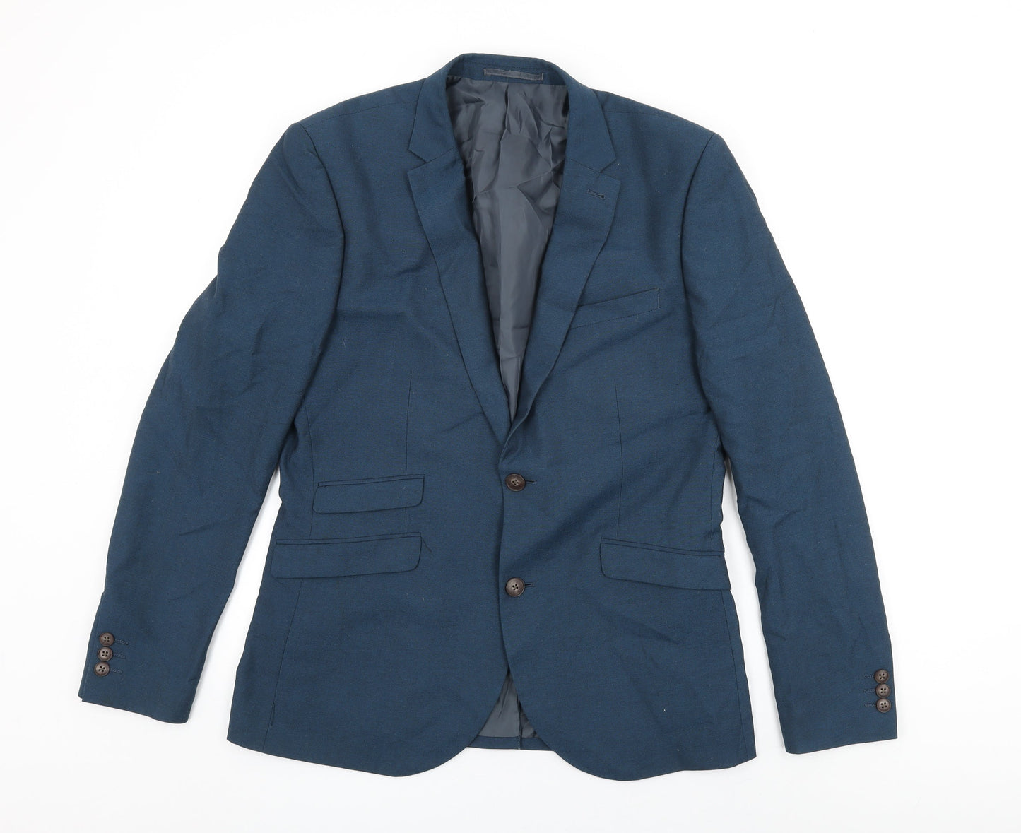 Mens UK Size 40 NEXT Regular Blue Suit Jacket