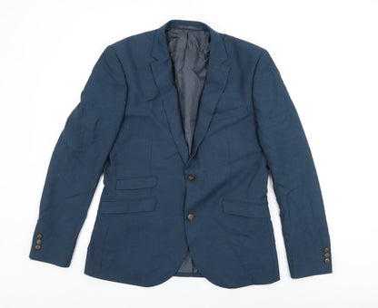 Mens UK Size 40 NEXT Regular Blue Suit Jacket