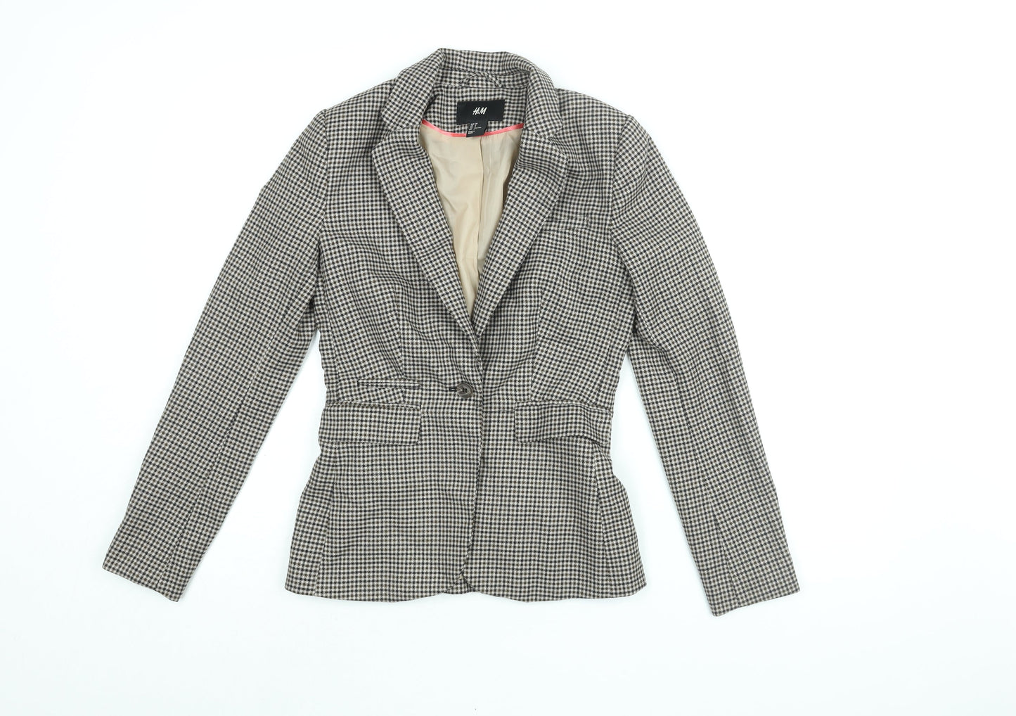 Womens UK Size 4 H&M Brown Jacket