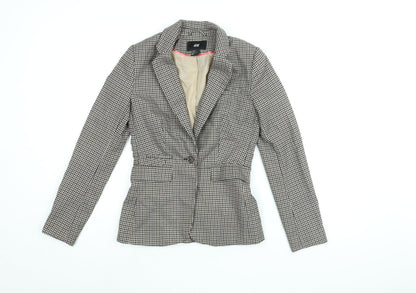 Womens UK Size 4 H&M Brown Jacket