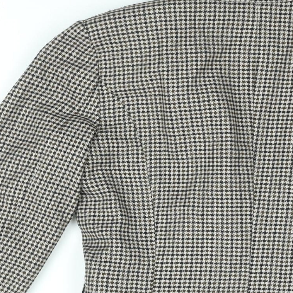 Womens UK Size 4 H&M Brown Jacket
