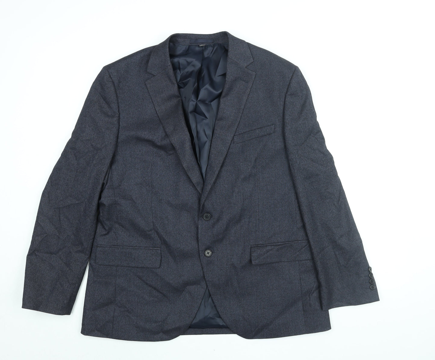 Mens UK Size 44 Marks and Spencer Regular Black Suit Jacket