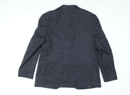 Mens UK Size 44 Marks and Spencer Regular Black Suit Jacket