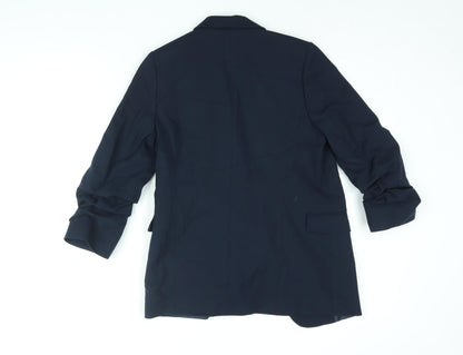 Womens UK Size 4 Marks and Spencer Blue Jacket