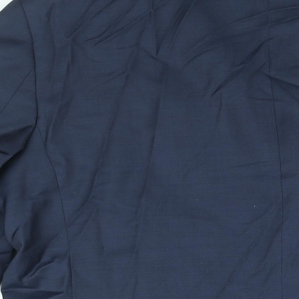 Mens UK Size 44 Marks and Spencer Regular Blue Suit Jacket