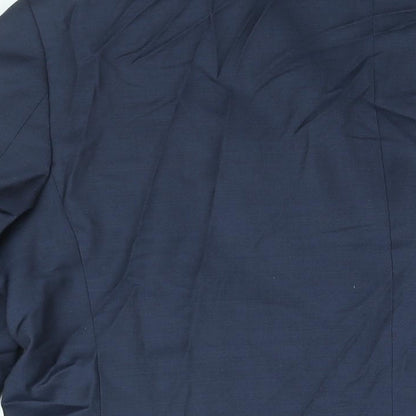 Mens UK Size 44 Marks and Spencer Regular Blue Suit Jacket